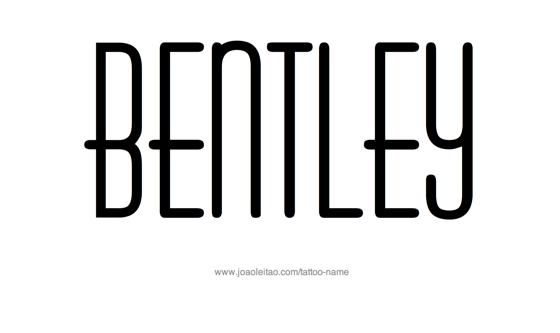 bentley-name-tattoo-designs